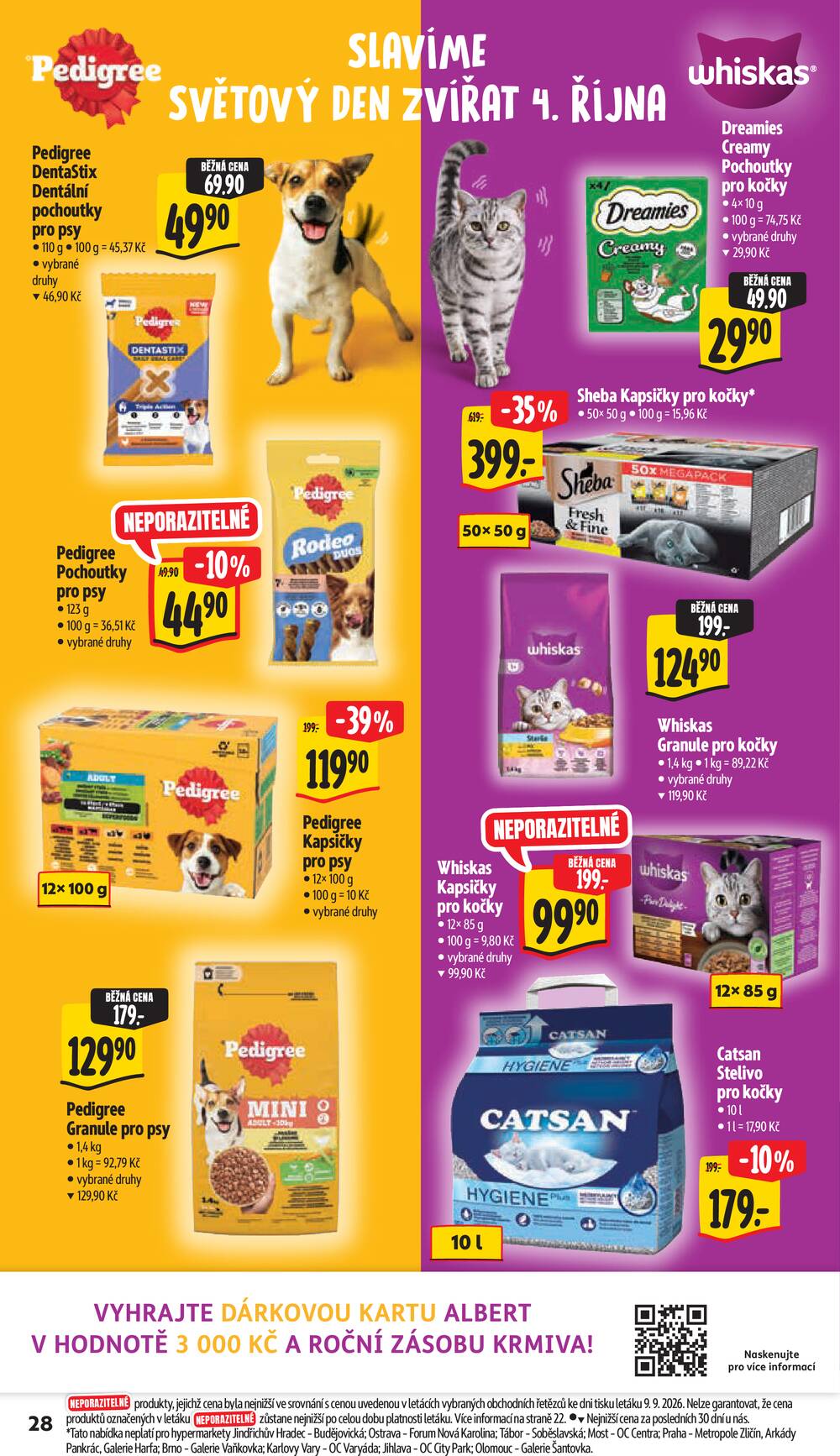 Albert Hypermarket Jihomoravský od 16.9. do 22.9.2026