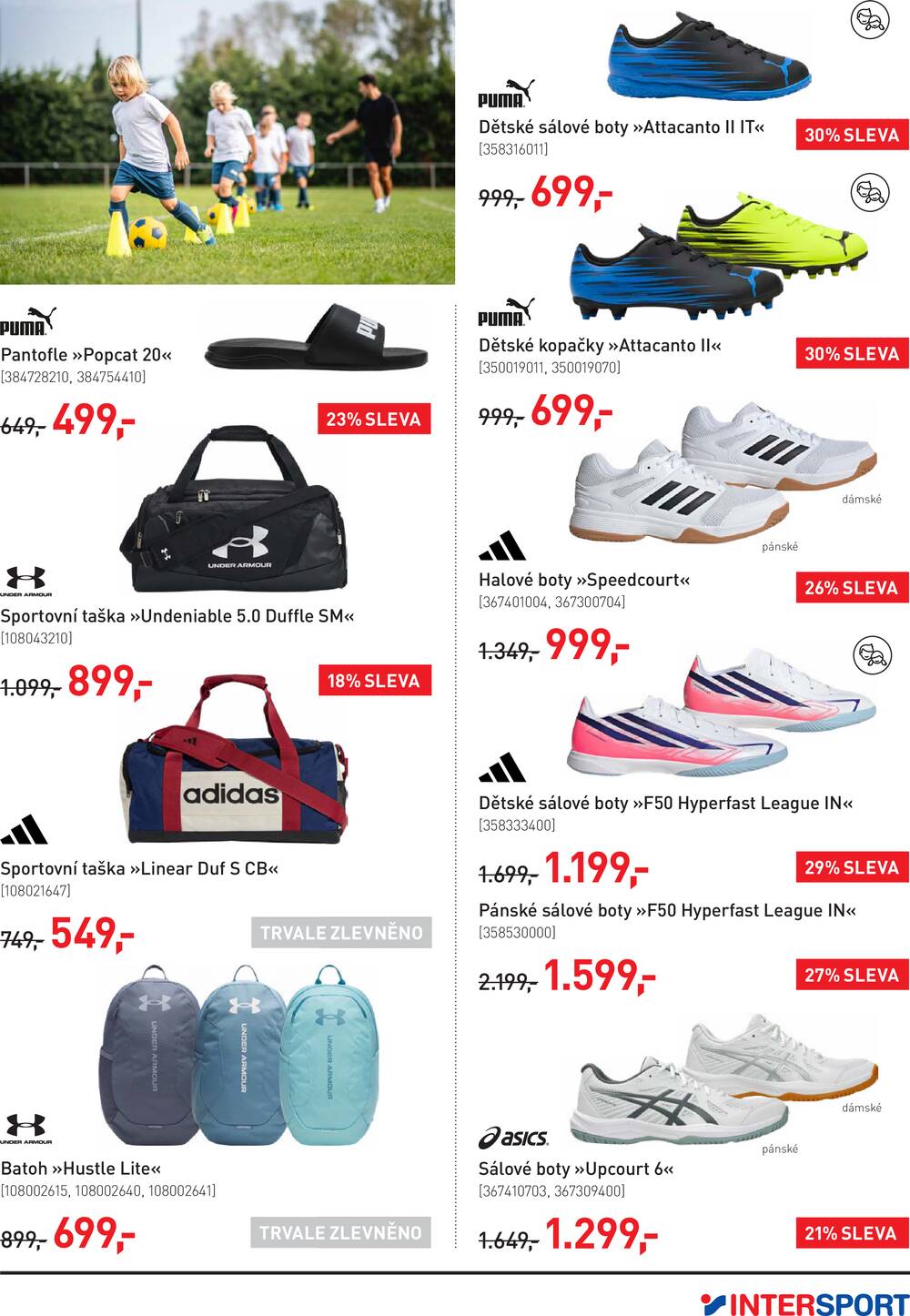 Intersport  od 16.9. do 27.9.2026