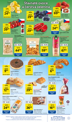 Tesco supermarkety od 16.9. do 22.9.2026