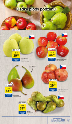 Tesco supermarkety od 16.9. do 22.9.2026