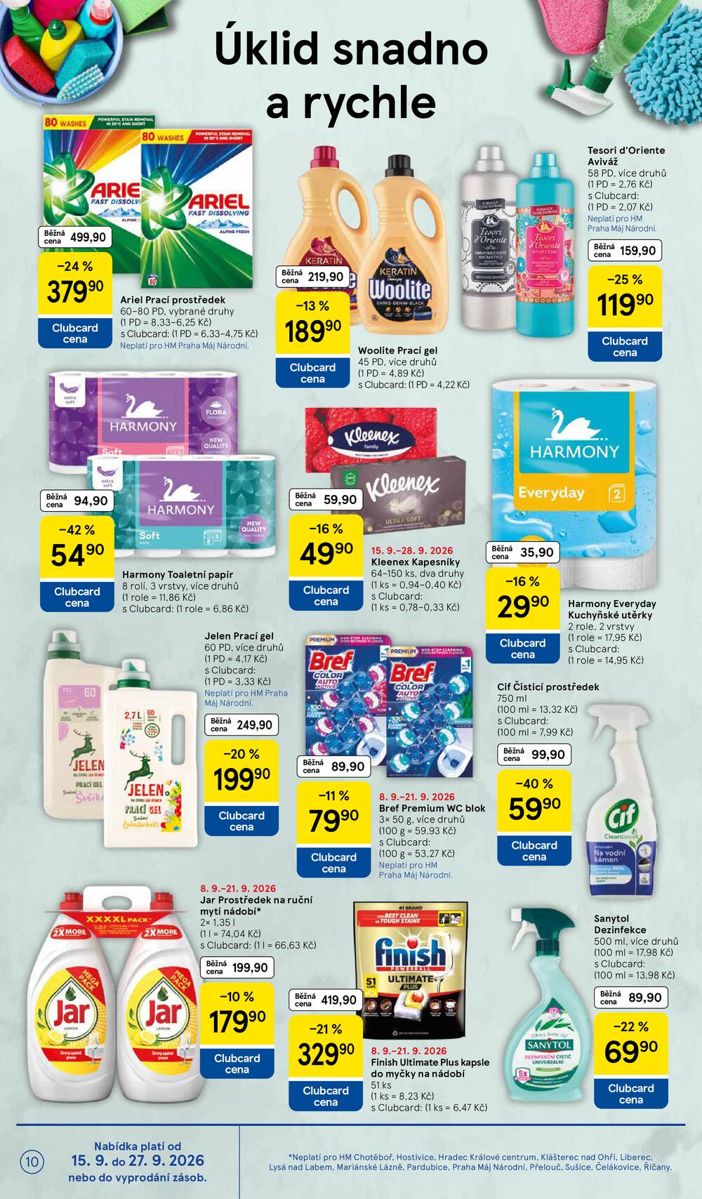 Tesco hypermarkety od 16.9. do 22.9.2026