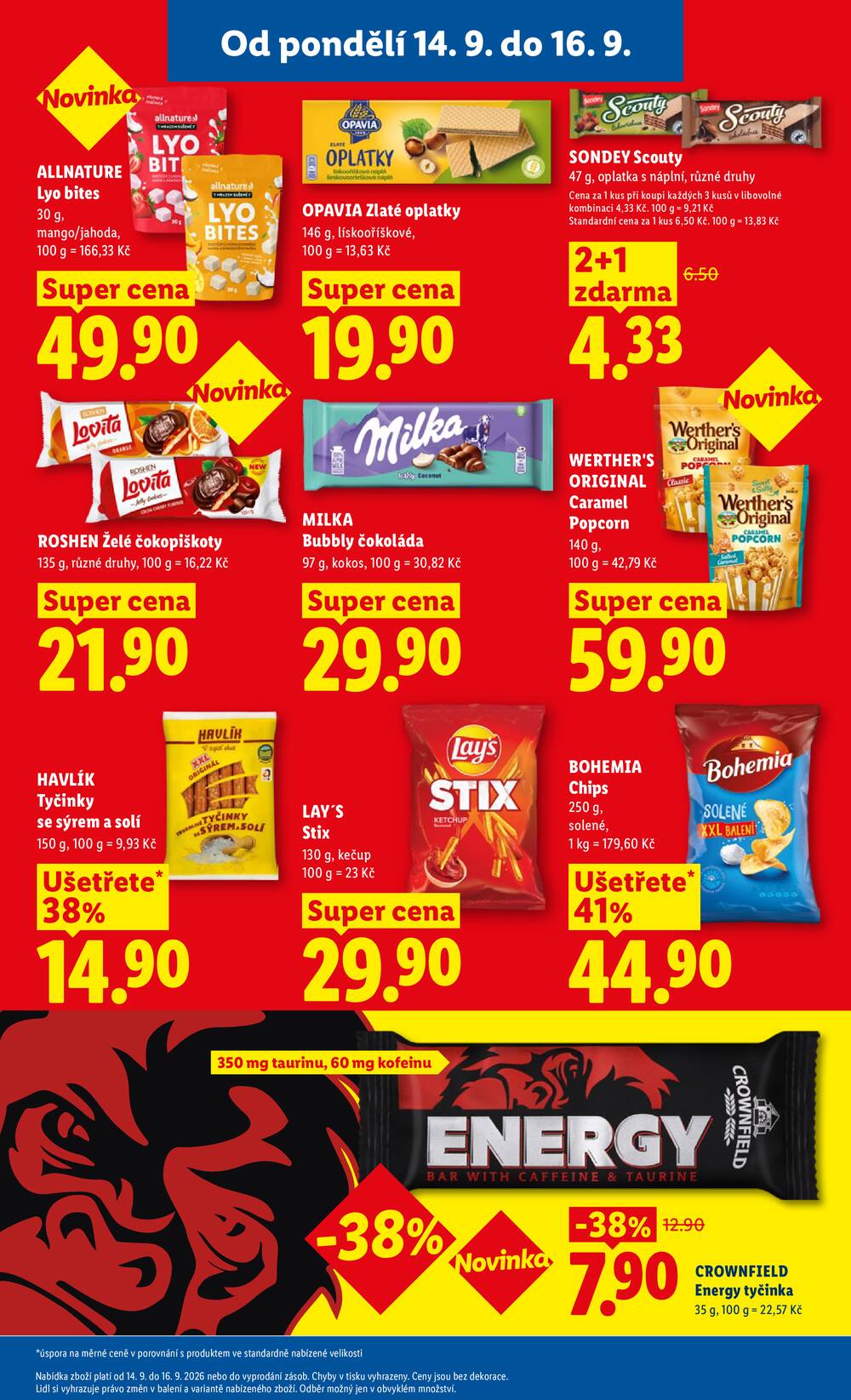 Lidl od 14.9. do 16.9.2026