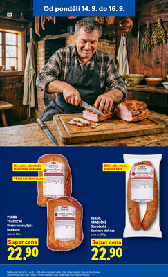 Lidl od 14.9. do 16.9.2026