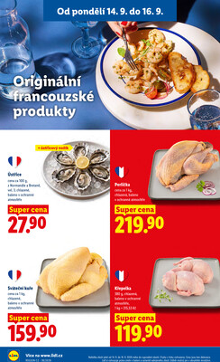 Lidl od 14.9. do 16.9.2026