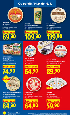 Lidl od 14.9. do 16.9.2026