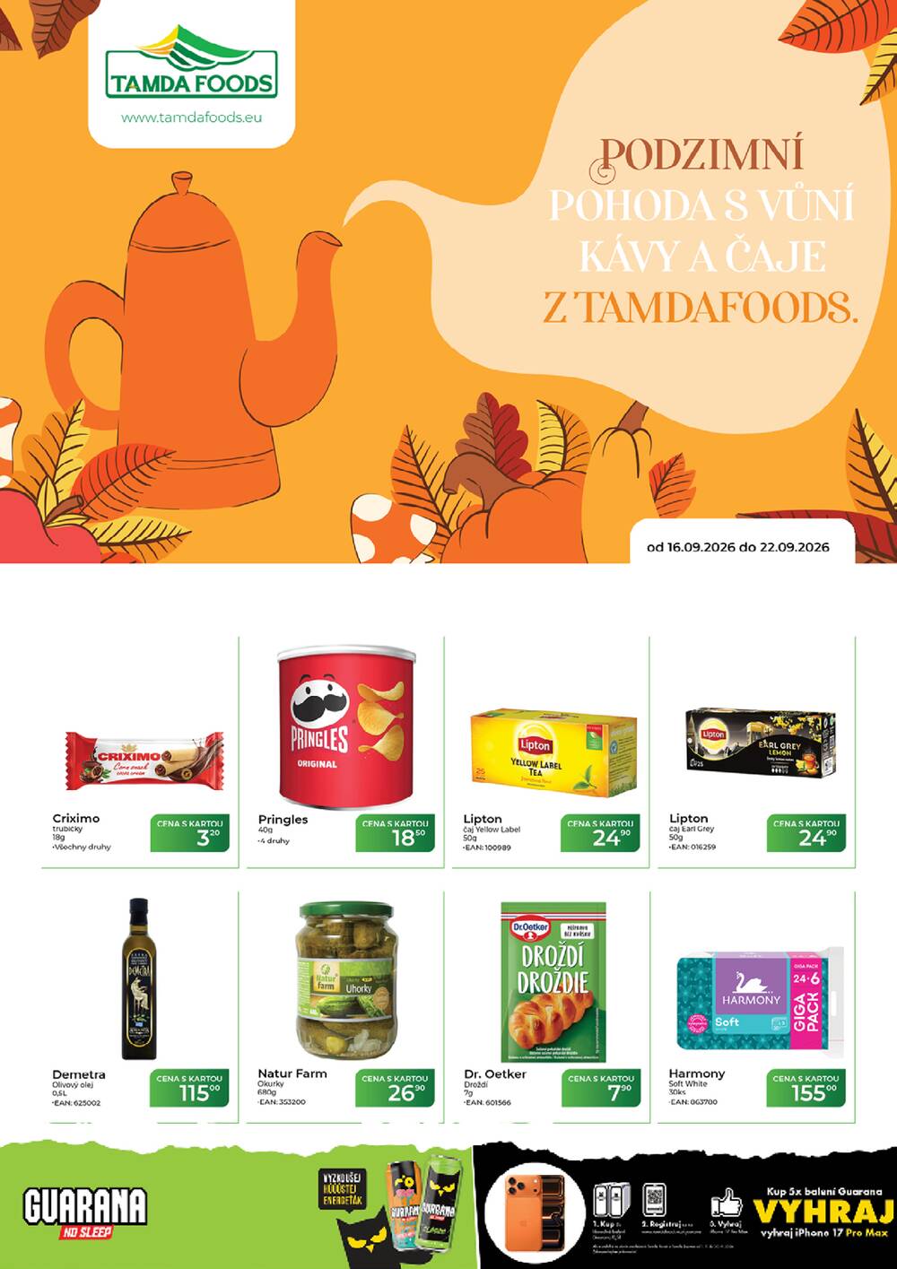 Tamda Foods od 16.9. do 22.9.2026