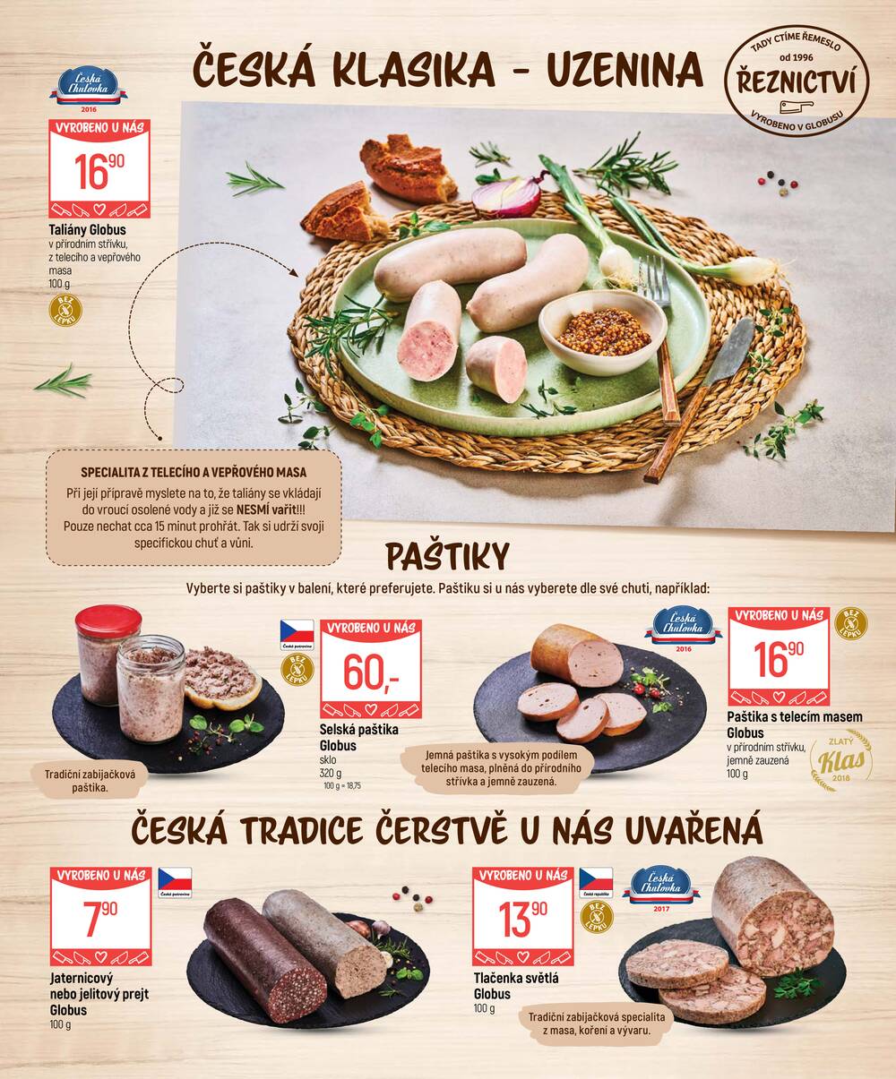 Leták Globus - Akční leták Globus 16.9. - 4.10.2026 - Globus Olomouc - strana 3