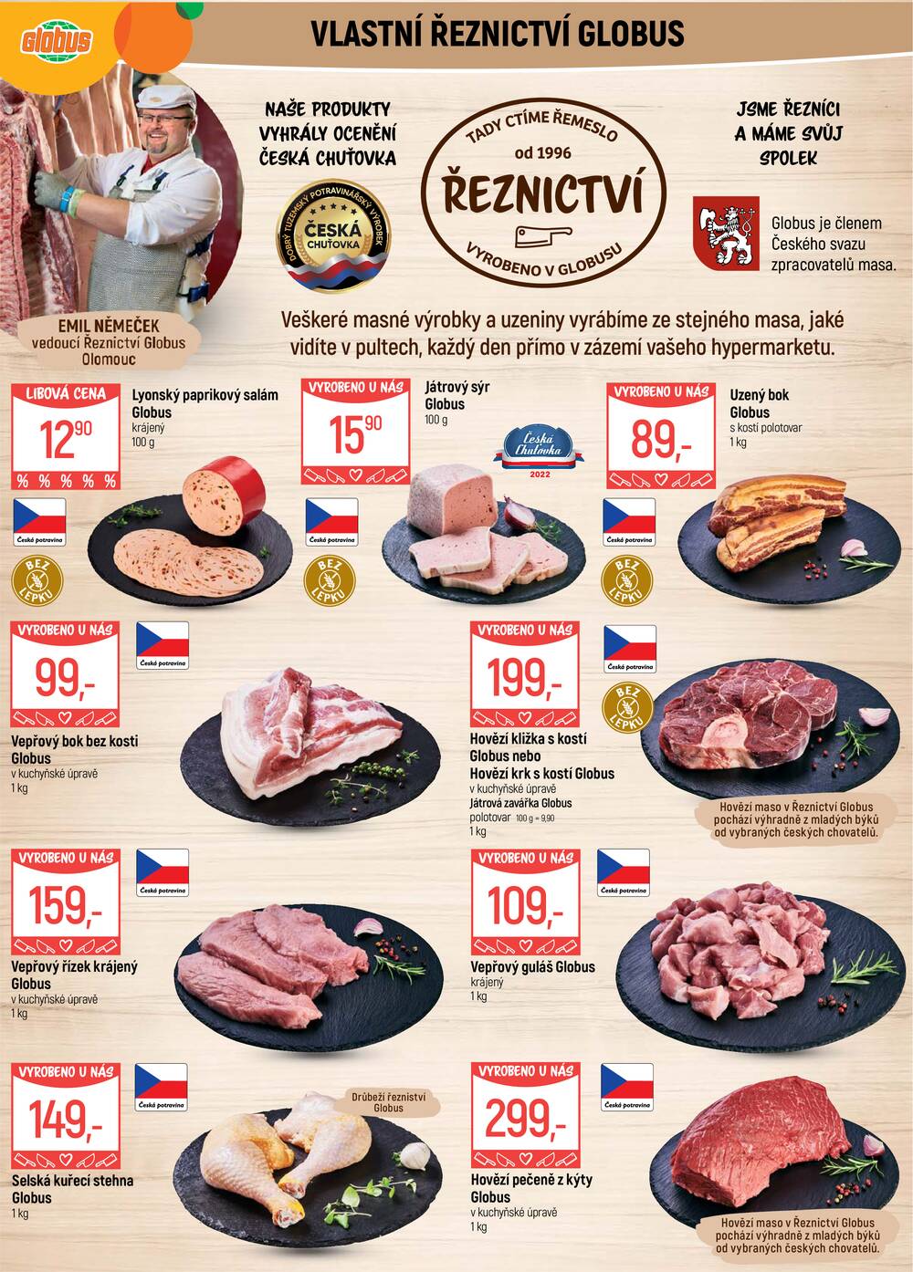 Leták Globus - Akční leták Globus 16.9. - 22.9.2026 - Globus Olomouc - strana 10