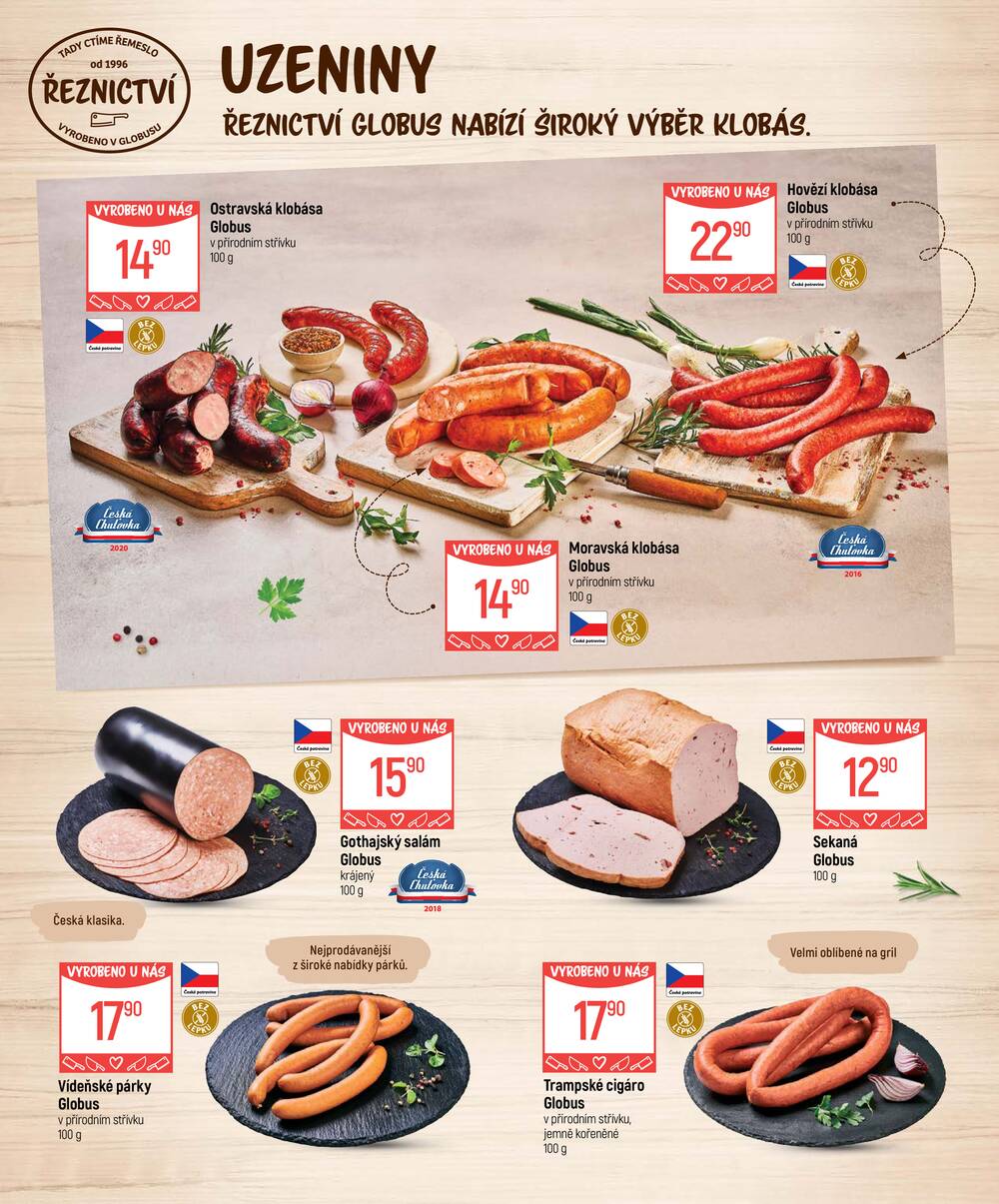 Akční leták Globus 16.9. - 4.10.2026 - Globus Ostrava