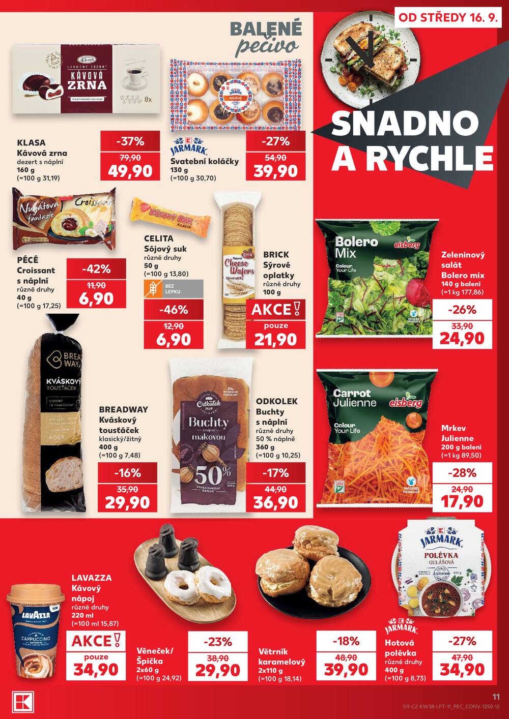Leták Kaufland - Kaufland 16.9. - 22.9. - Kaufland - Prachatice - strana 11 Leták Kaufland - Kaufland 16.9. - 22.9. - Kaufland - Prachatice - strana 11