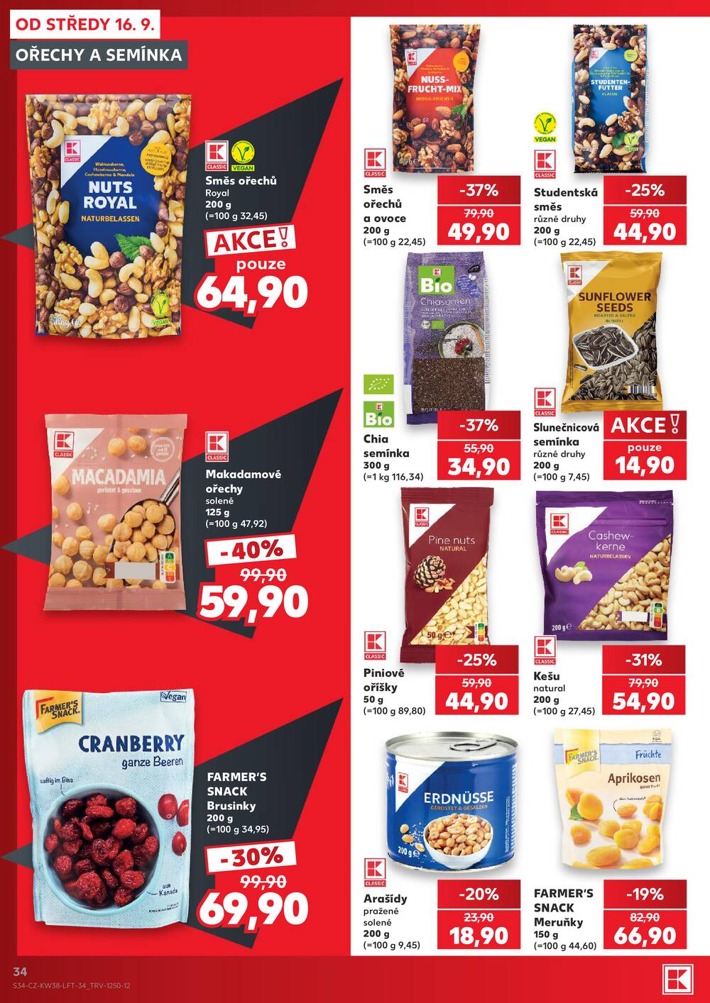 Leták Kaufland - Kaufland 16.9. - 22.9. - Kaufland - Louny - strana 34 Leták Kaufland - Kaufland 16.9. - 22.9. - Kaufland - Louny - strana 34