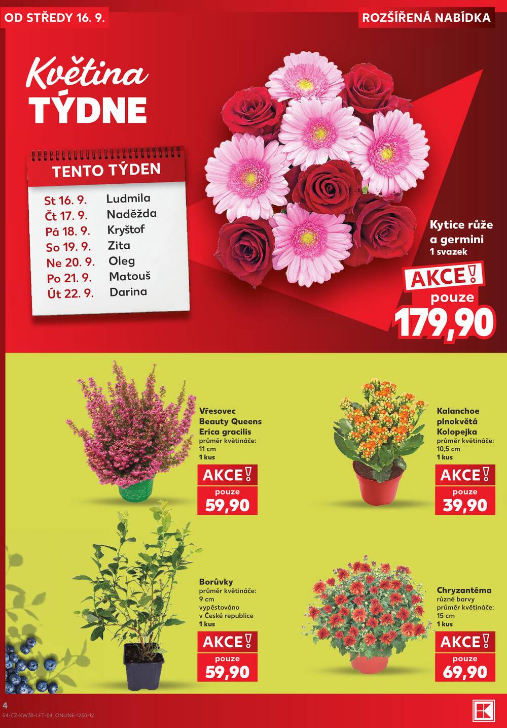 Kaufland 16.9. - 22.9. - Kaufland - Praha 3 (Jarov)