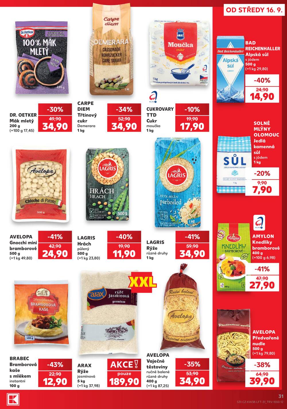 Kaufland 16.9. - 22.9. - Kaufland - Praha 3 (Jarov)