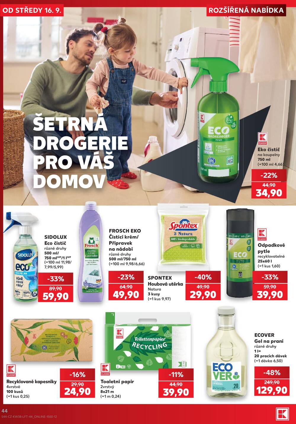 Kaufland 16.9. - 22.9. - Kaufland - Praha 12 (Modřany)