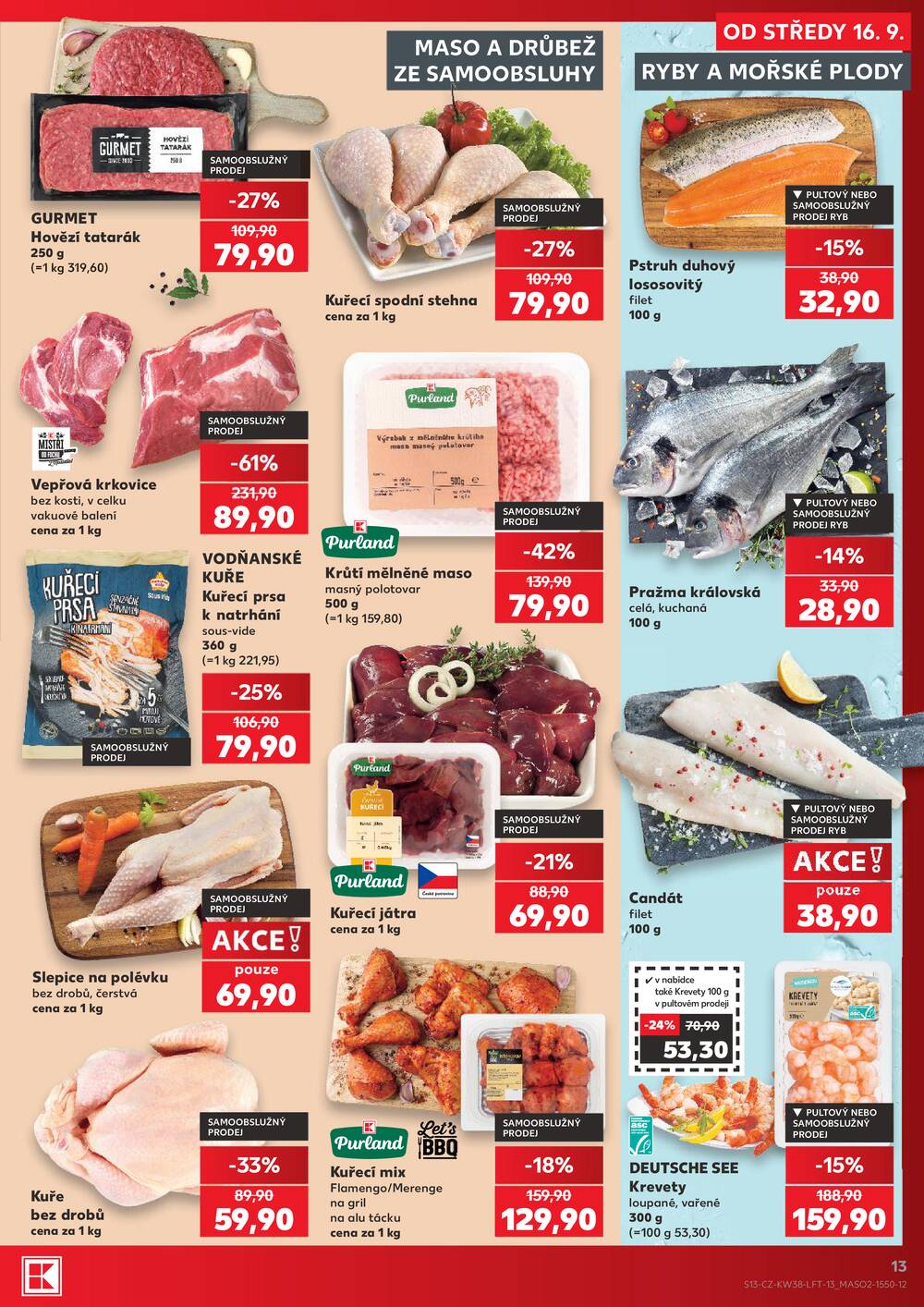 Kaufland 16.9. - 22.9. - Kaufland - Strakonice