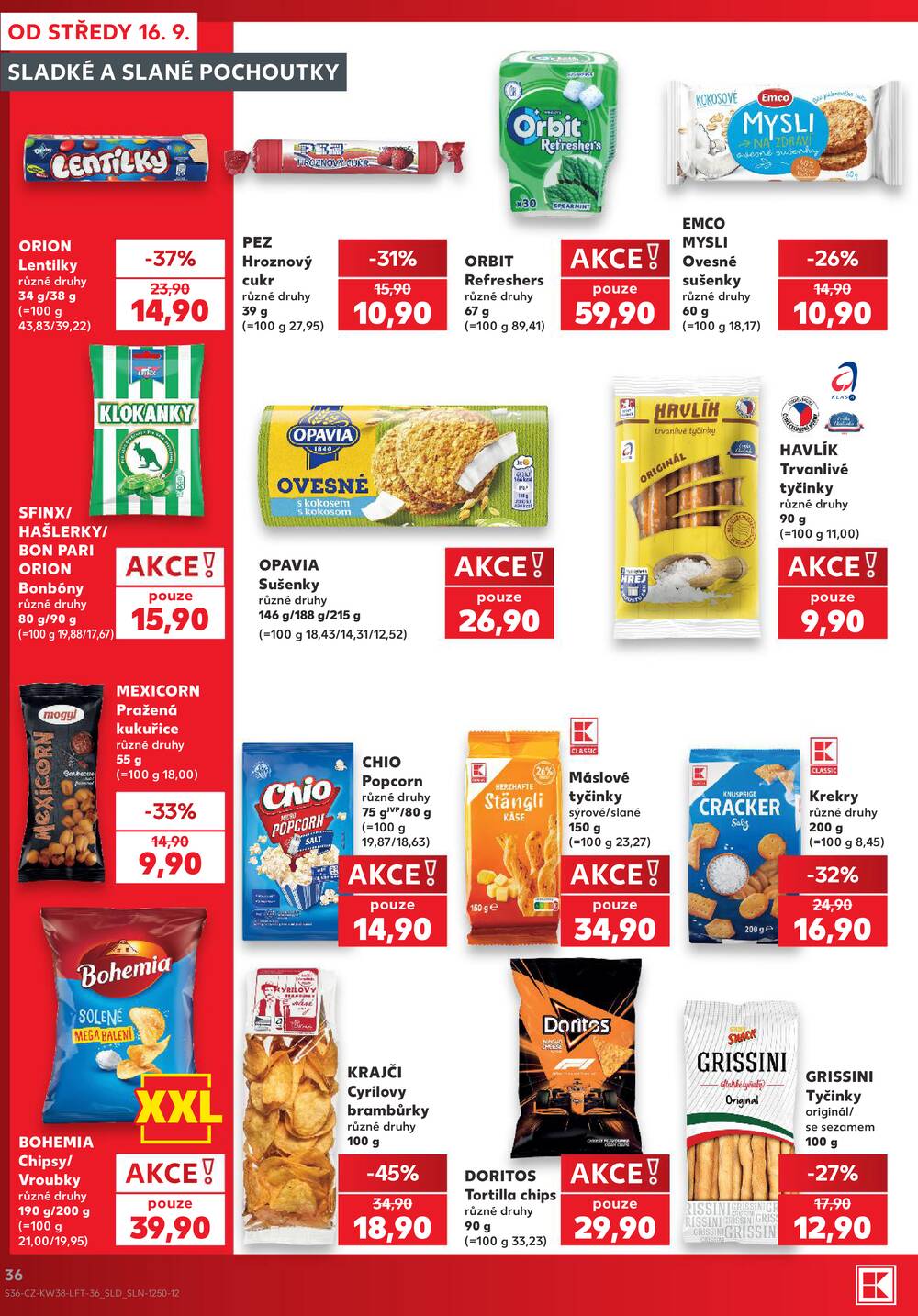 Leták Kaufland - Kaufland 16.9. - 22.9. - Kaufland - Praha 4 (Michle) - strana 36