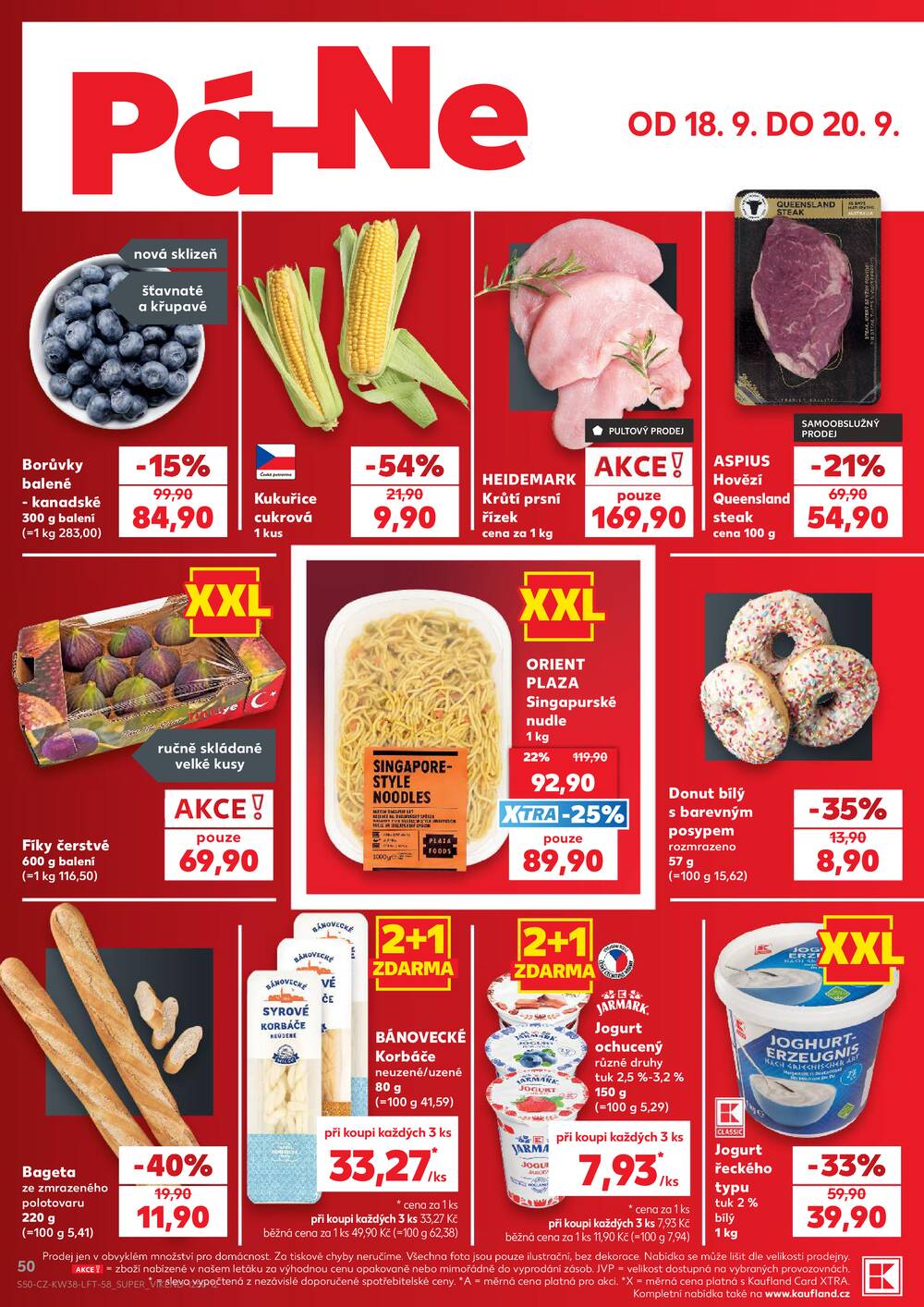 Leták Kaufland - Kaufland 16.9. - 22.9. - Kaufland - Praha 8 (Libeň) - strana 50 Leták Kaufland - Kaufland 16.9. - 22.9. - Kaufland - Praha 8 (Libeň) - strana 50