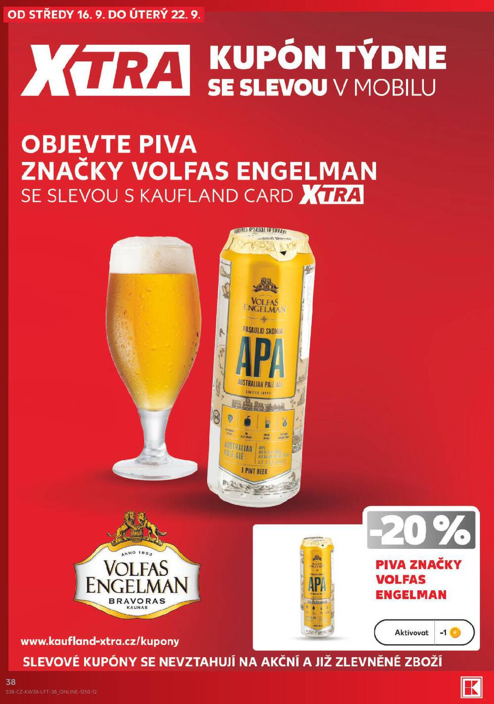 Kaufland 16.9. - 22.9. - Kaufland - Veselí nad Lužnicí - Budějovická