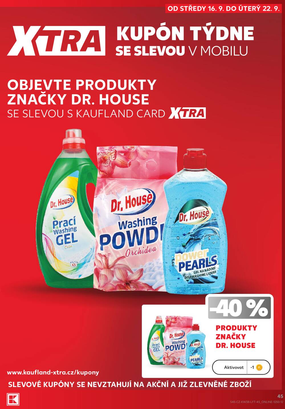 Kaufland 16.9. - 22.9. - Kaufland - Veselí nad Lužnicí - Budějovická