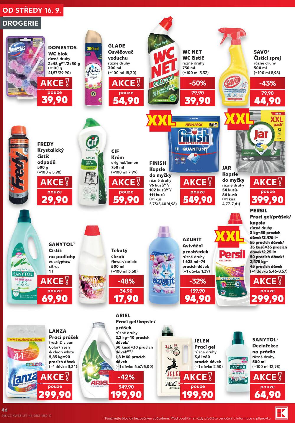 Kaufland 16.9. - 22.9. - Kaufland - Veselí nad Lužnicí - Budějovická