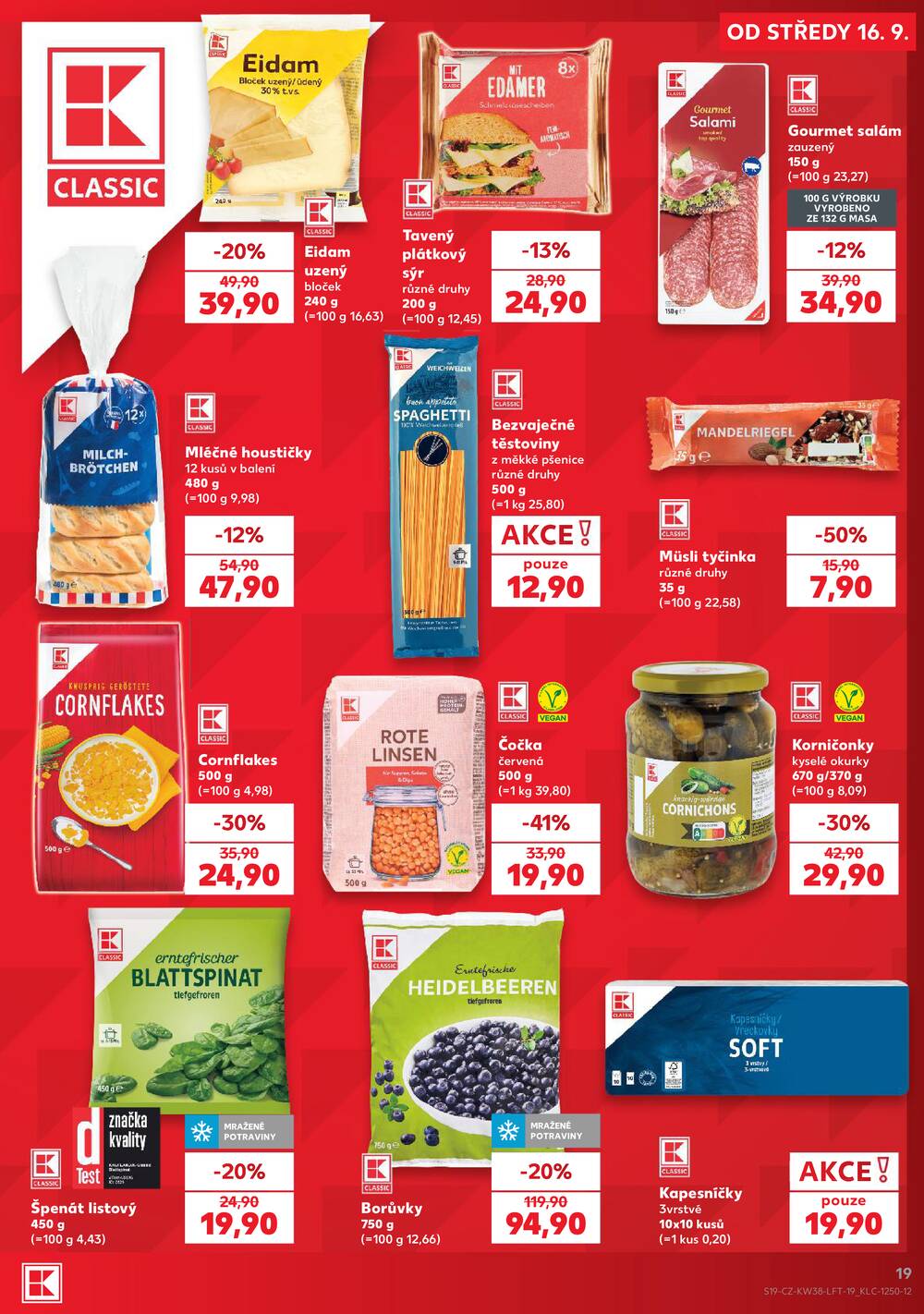 Kaufland 16.9. - 22.9. - Kaufland - Prostějov (Olomoucká)