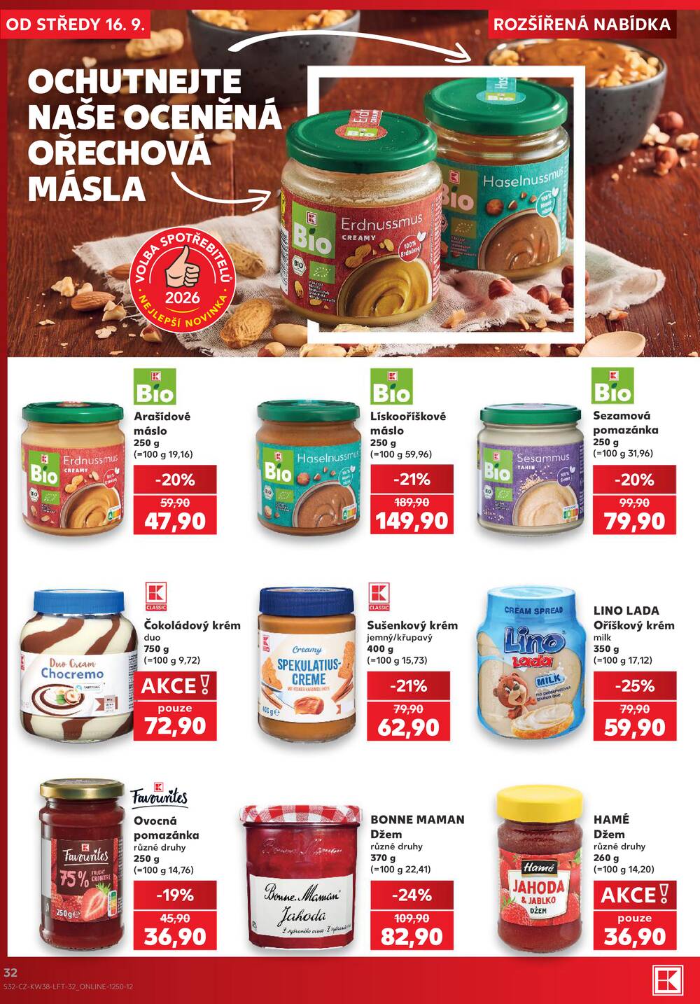 Kaufland 16.9. - 22.9. - Kaufland - Prostějov (Olomoucká)