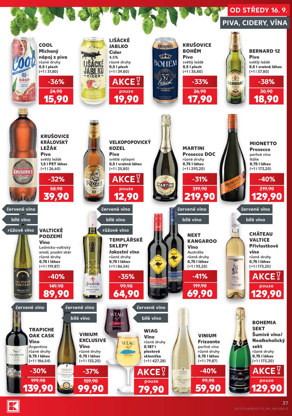 Kaufland 16.9. - 22.9. - Kaufland - Kolín