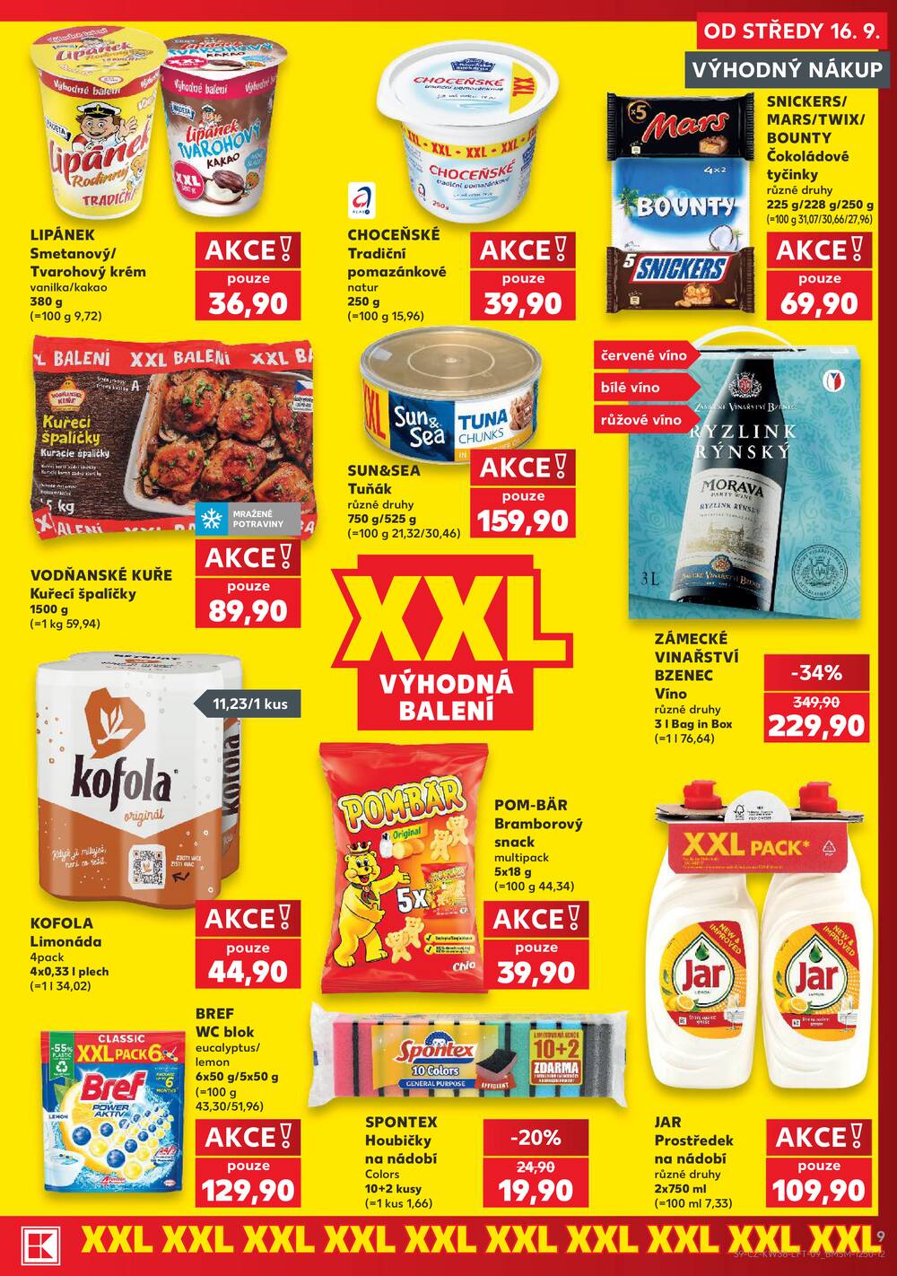 Kaufland 16.9. - 22.9. - Kaufland - Lanškroun