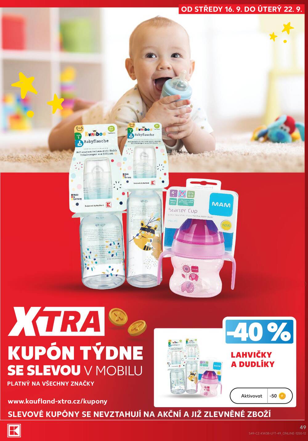 Leták Kaufland - Kaufland 16.9. - 22.9. - Kaufland - Pelhřimov - strana 49