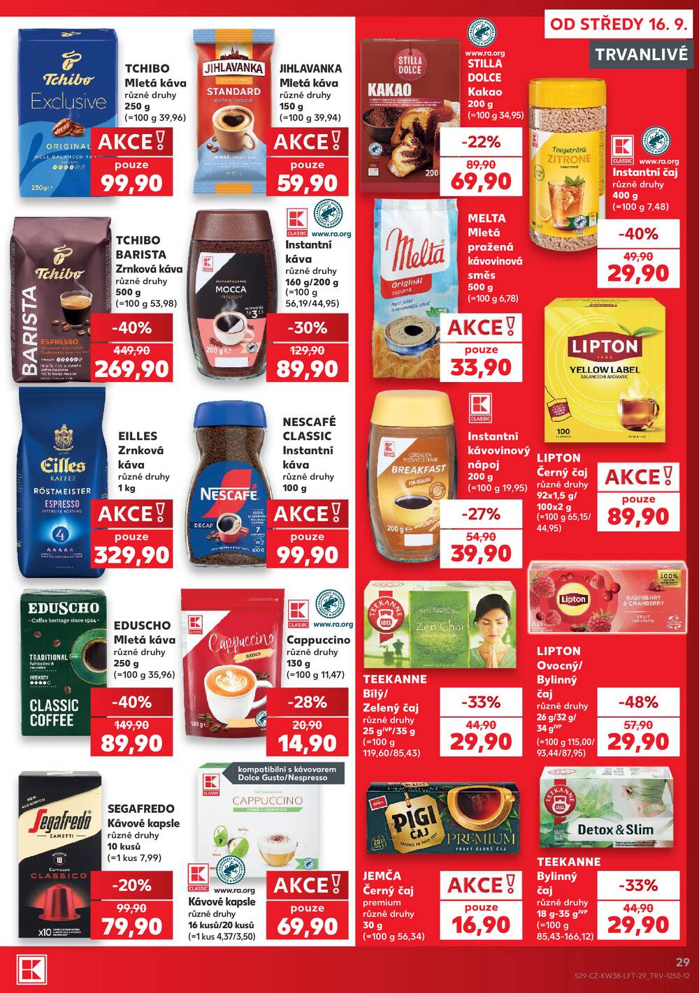 Kaufland 16.9. - 22.9. - Kaufland - Jeseník 1