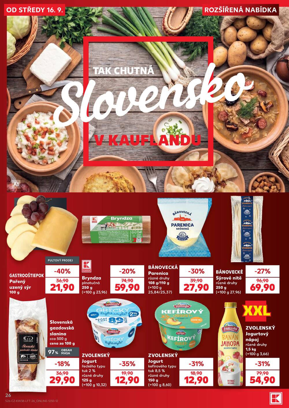 Kaufland 16.9. - 22.9. - Kaufland - Blansko