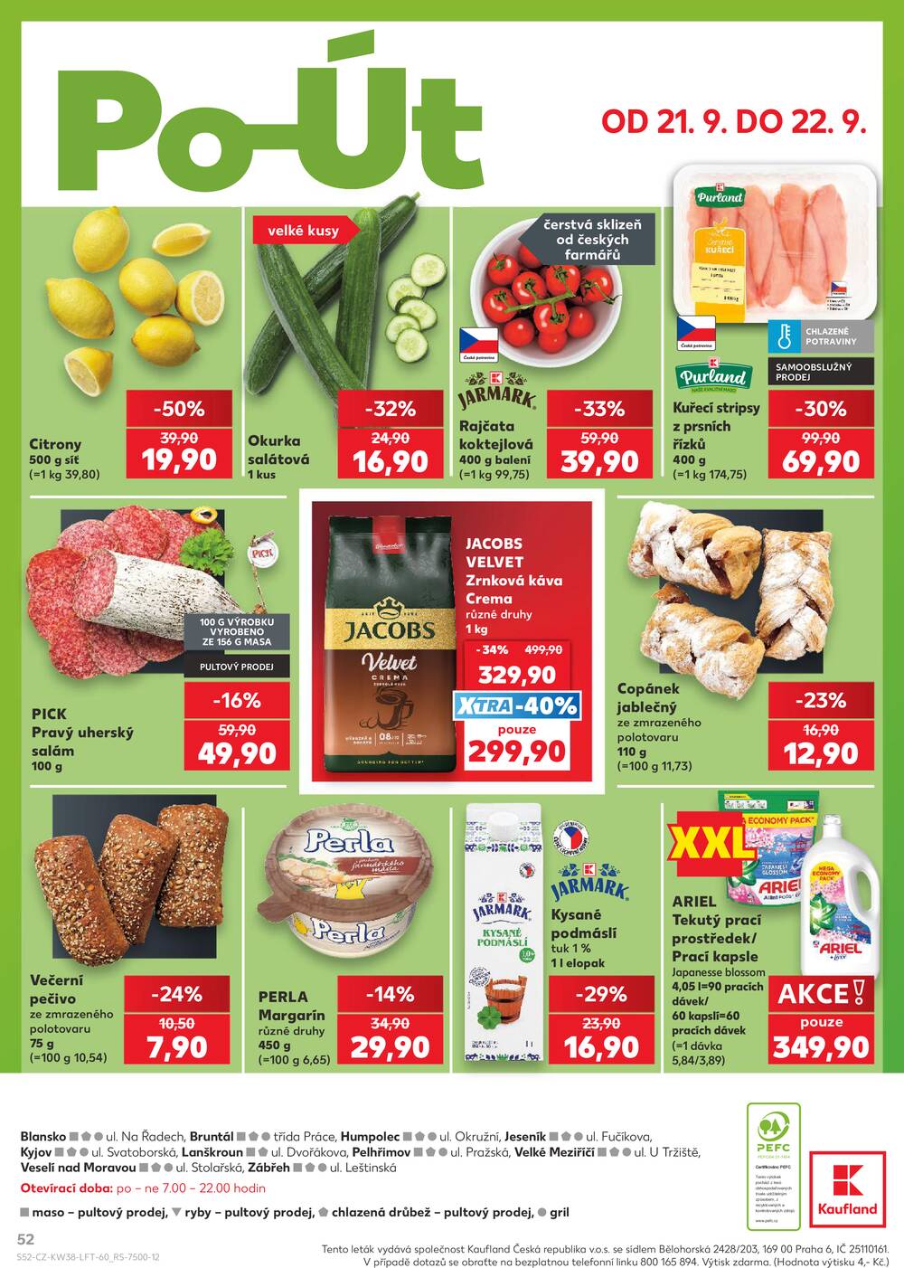 Kaufland 16.9. - 22.9. - Kaufland - Blansko
