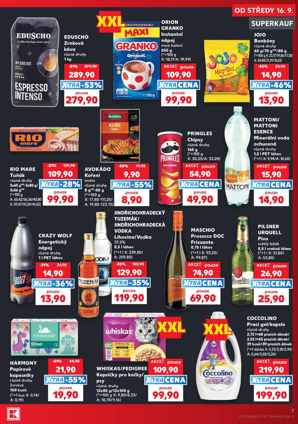 Kaufland 16.9. - 22.9. - Kaufland - Plzeň (Lochotínská)