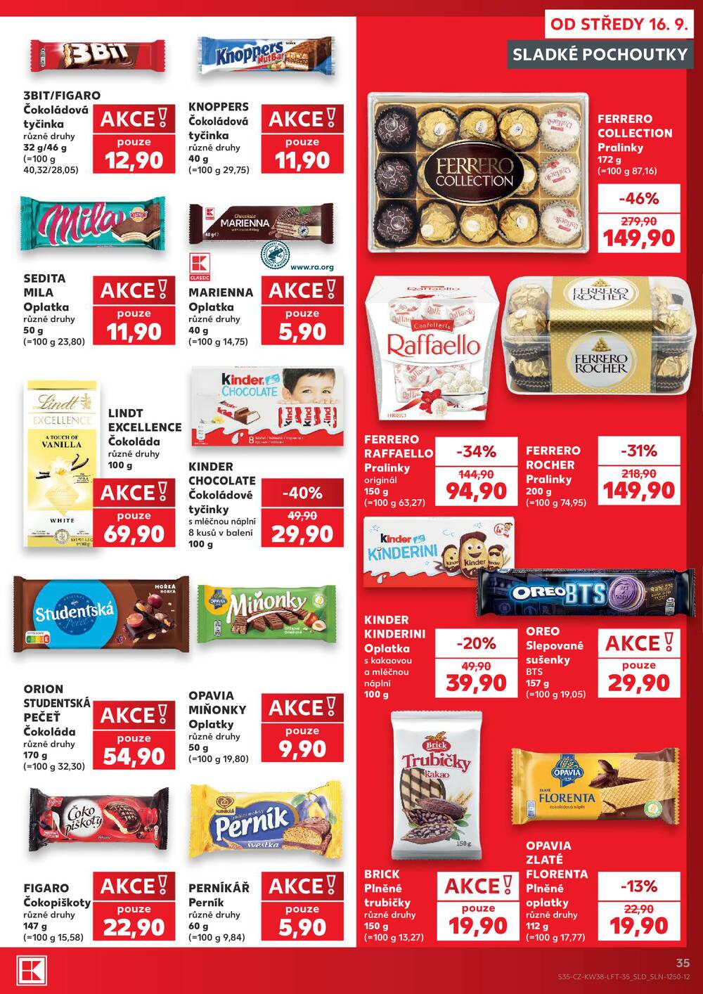 Kaufland 16.9. - 22.9. - Kaufland - Plzeň (Lochotínská)