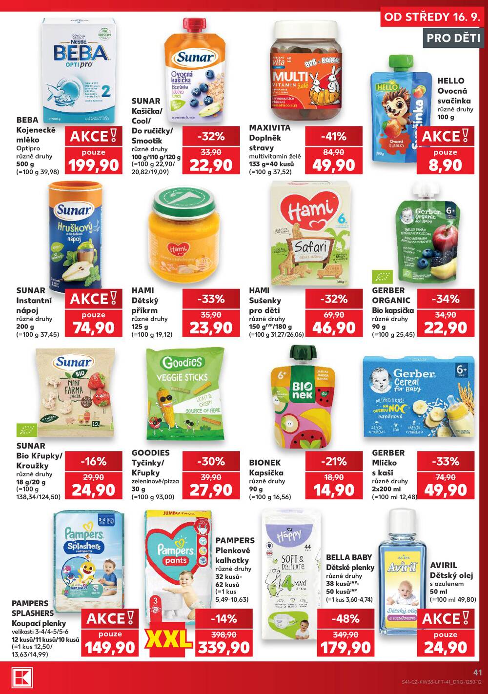 Kaufland 16.9. - 22.9. - Kaufland - Plzeň (Lochotínská)