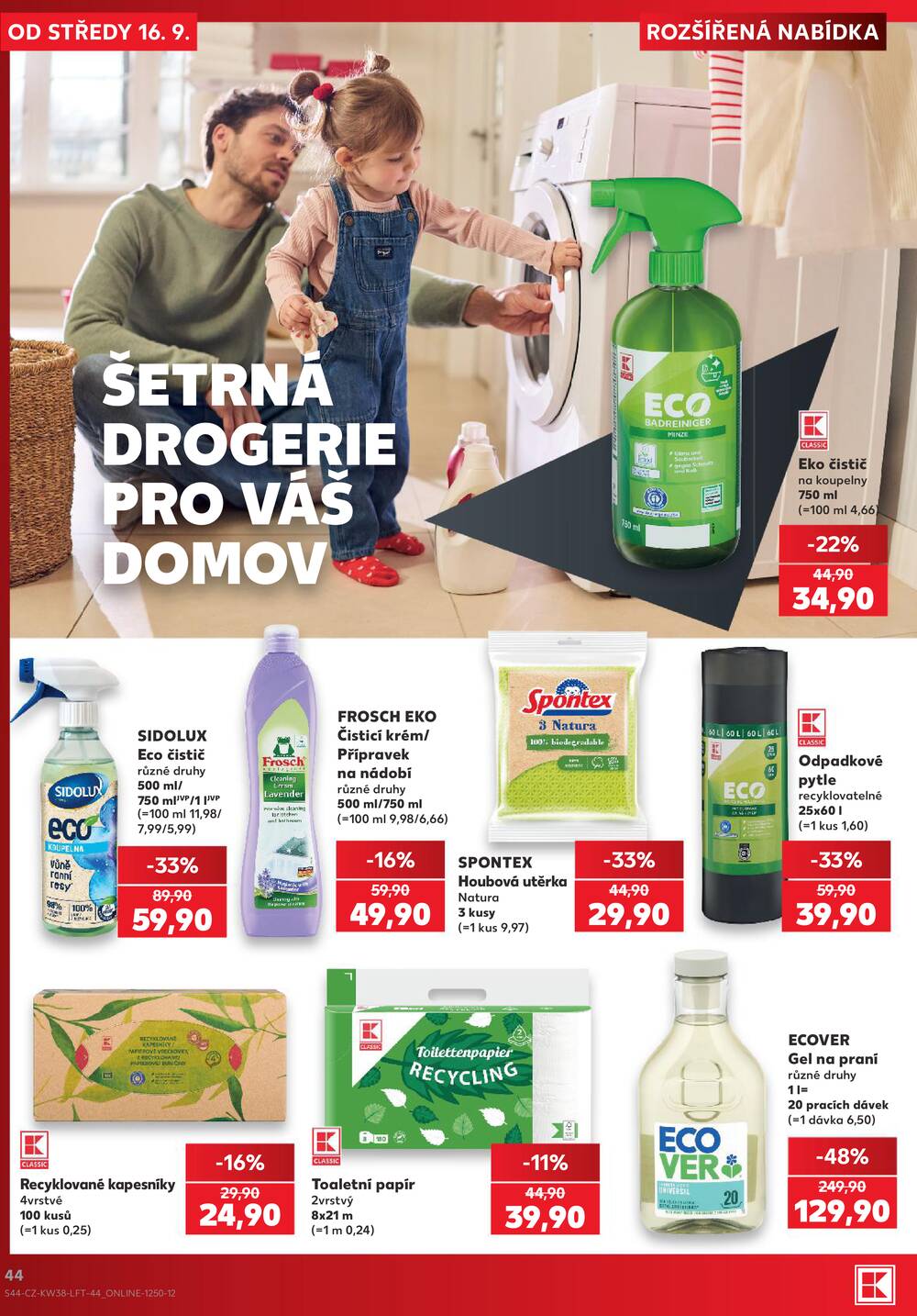 Kaufland 16.9. - 22.9. - Kaufland - Plzeň (Lochotínská)