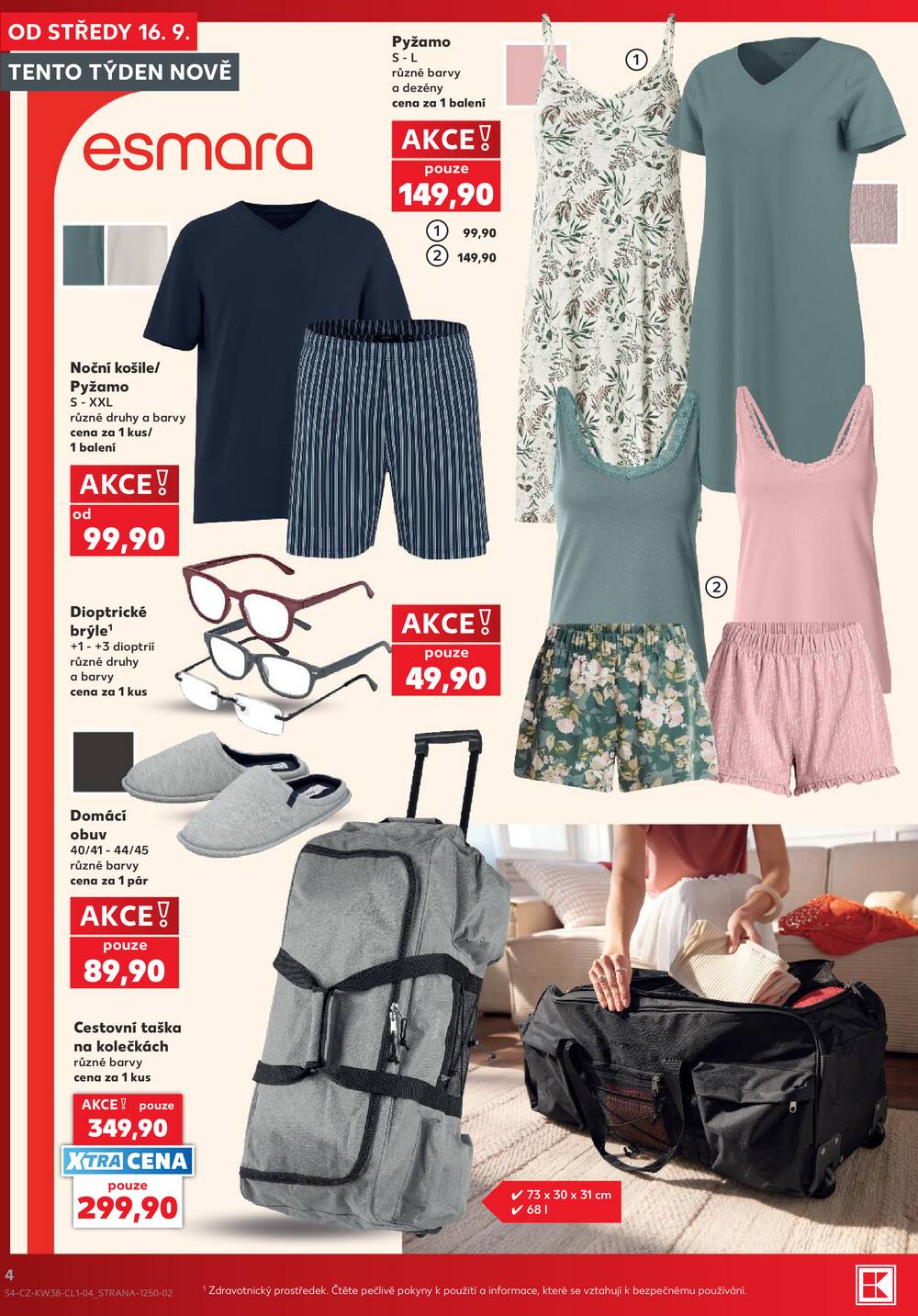 Leták Kaufland - Kaufland - Spotřební zboží - 16.9.-22.9.2026 - strana 4 Leták Kaufland - Kaufland - Spotřební zboží - 16.9.-22.9.2026 - strana 4