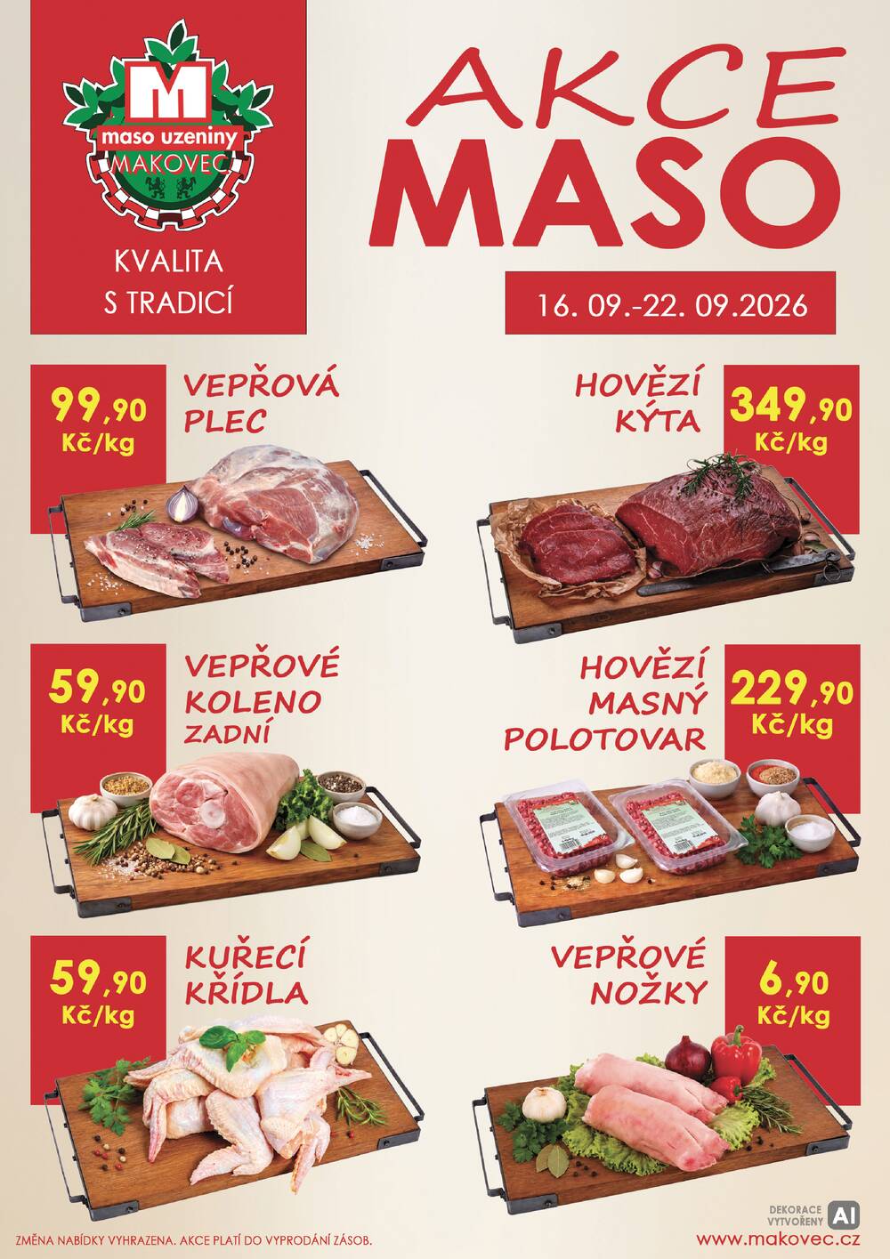 Makovec 3.skupina od 16.9. do 22.9.2026