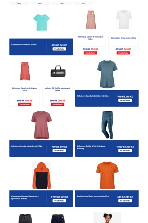 leták Intersport