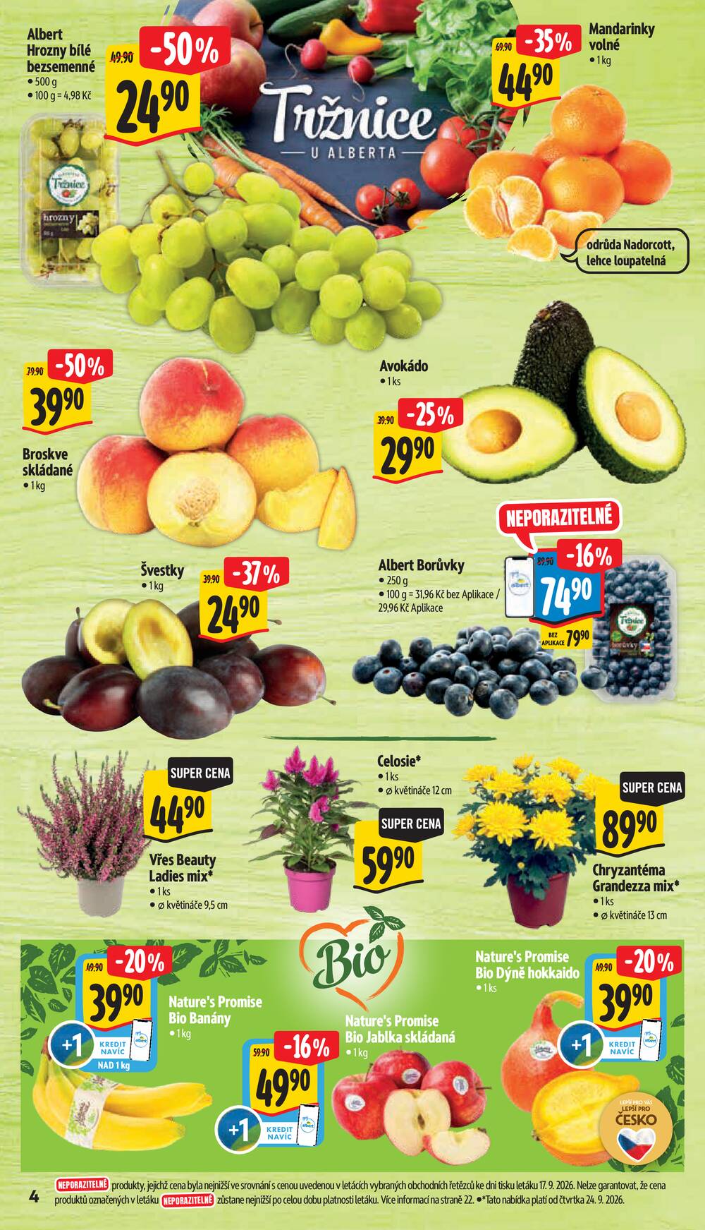 Albert Supermarket od 23.9. do 29.9.2026