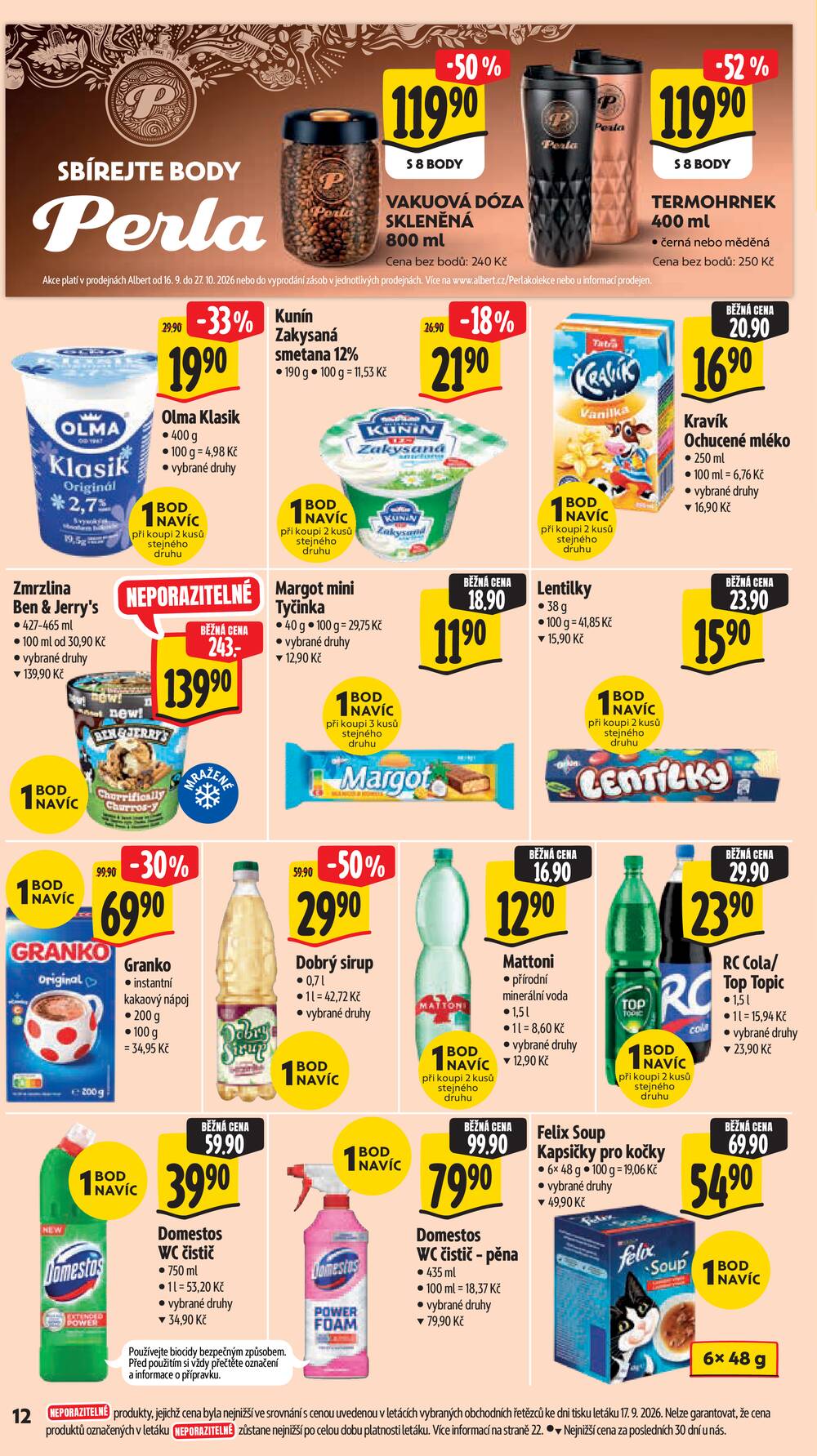 Albert Supermarket od 23.9. do 29.9.2026