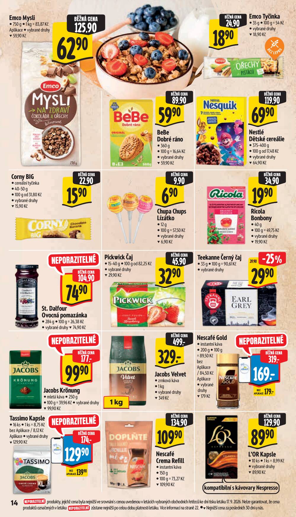 Albert Supermarket od 23.9. do 29.9.2026