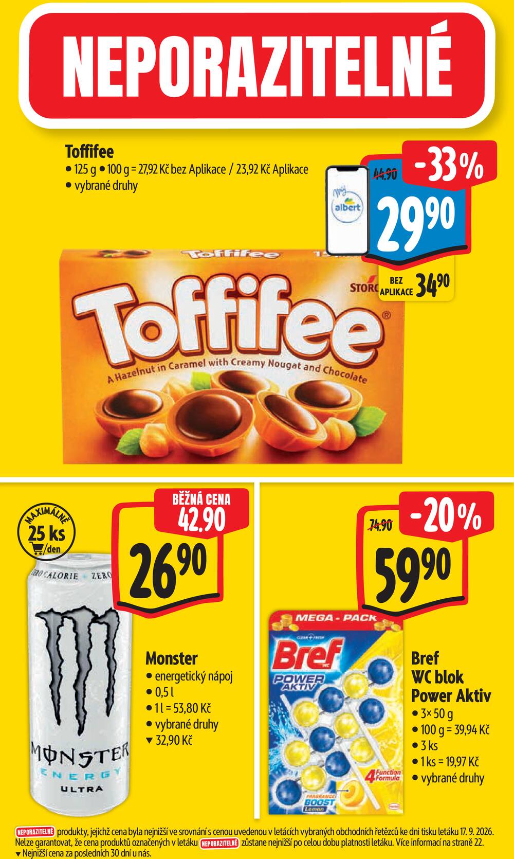 Albert Supermarket Jihomoravský od 23.9. do 29.9.2026