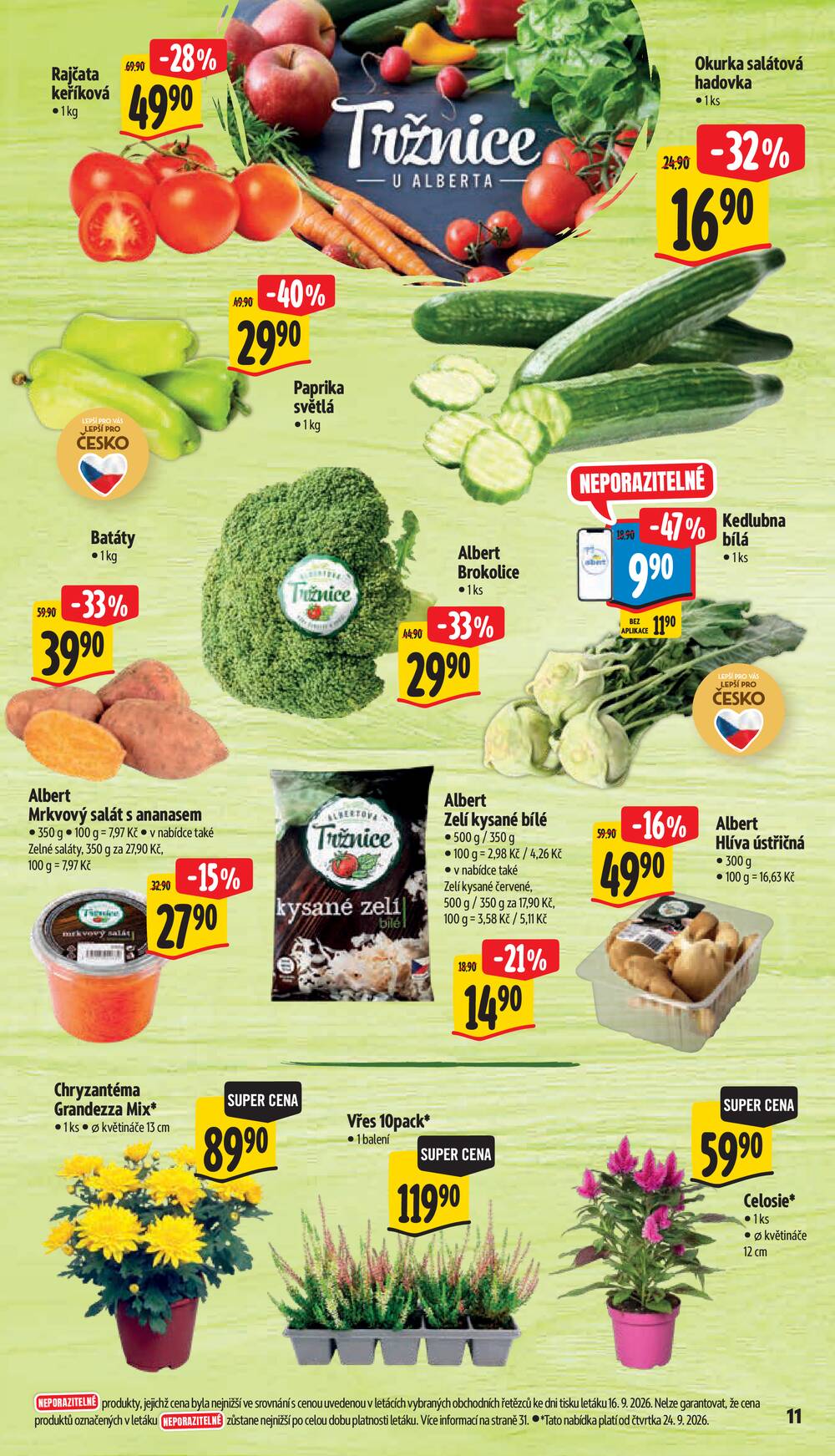 Albert  Hypermarket od 23.9. do 29.9.2026