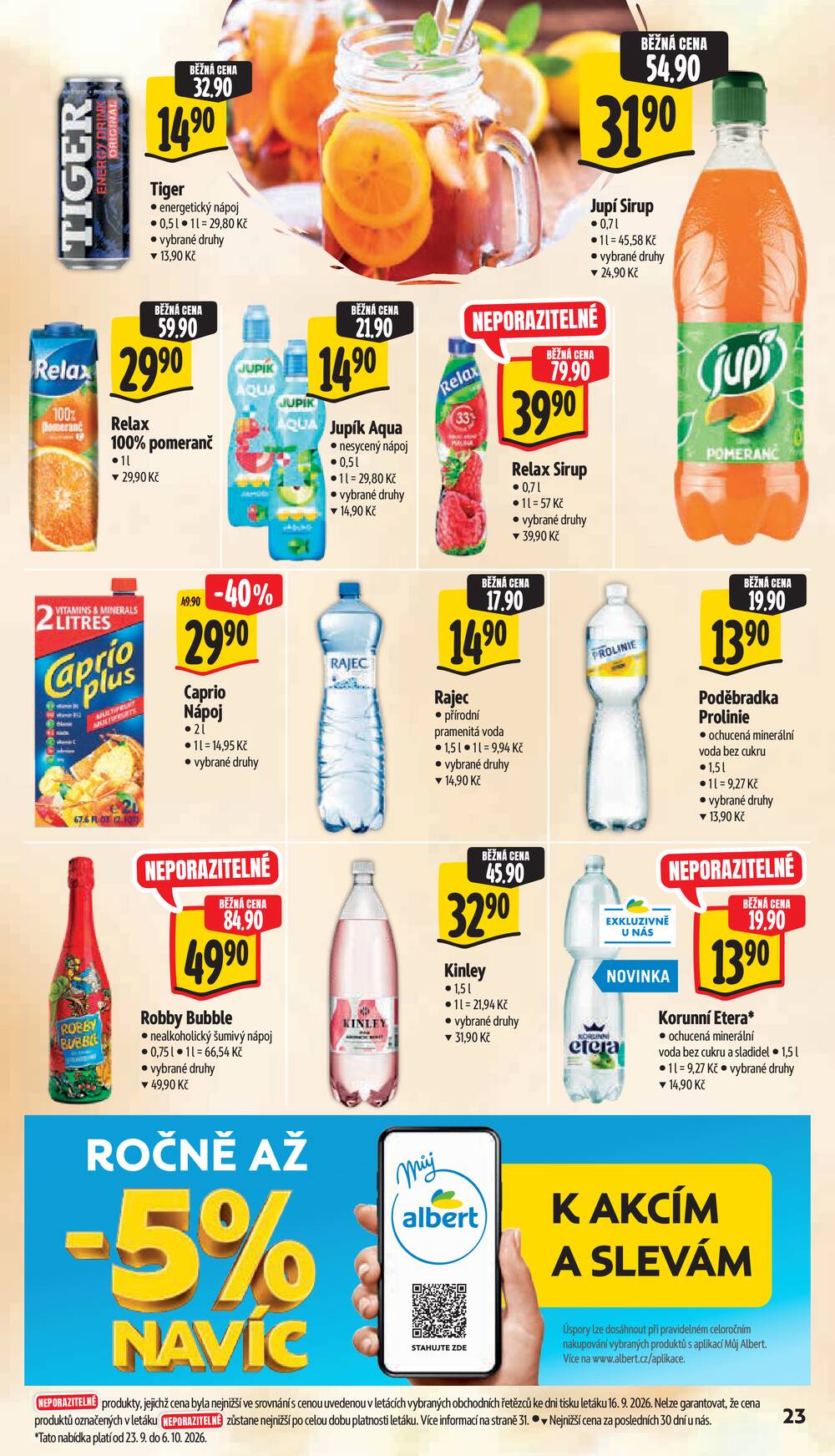 Leták Albert - Albert  Hypermarket od 23.9. do 29.9.2026 - strana 27