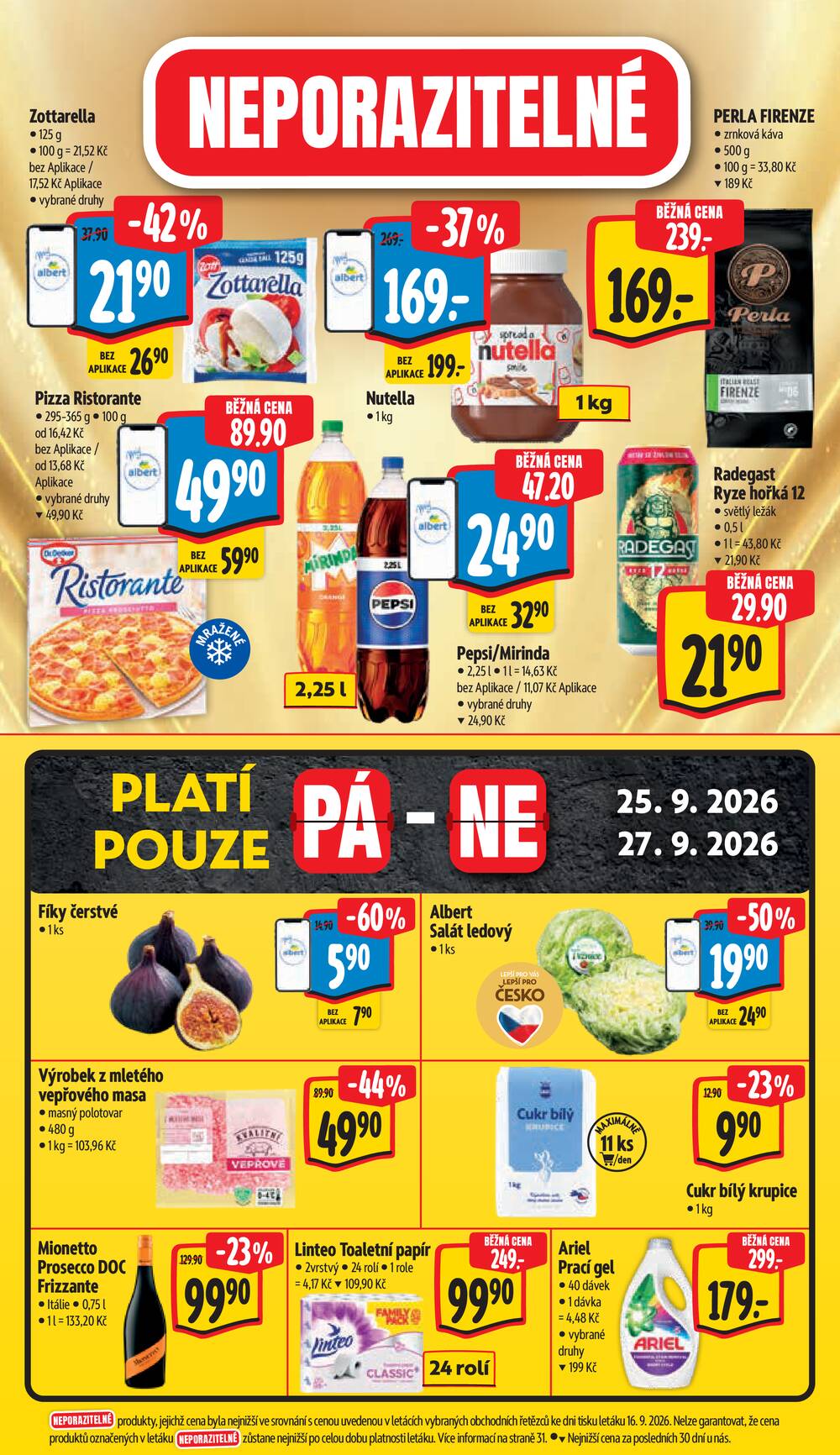 Albert  Hypermarket od 23.9. do 29.9.2026