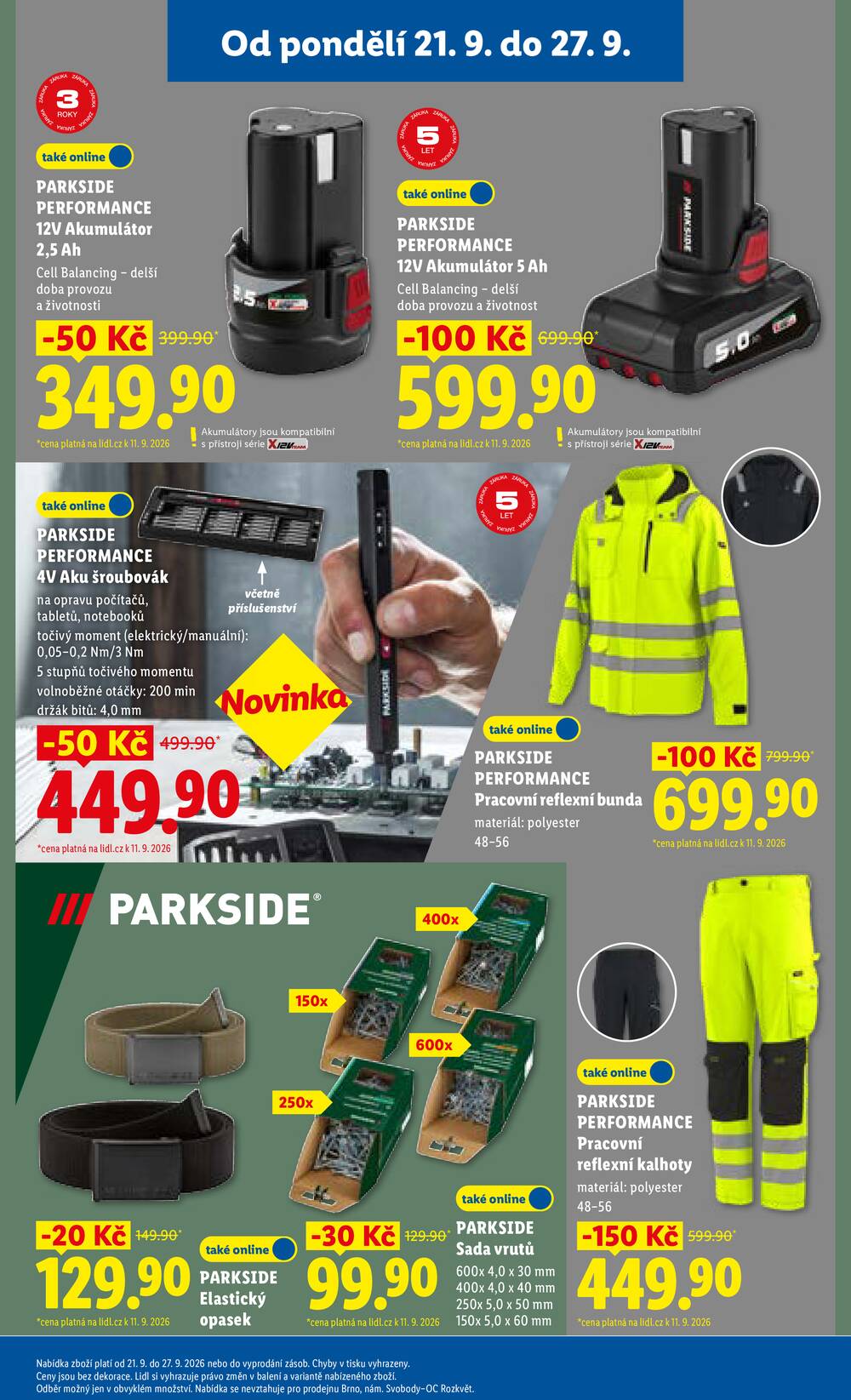 Lidl od 21.9. do 23.9.2026