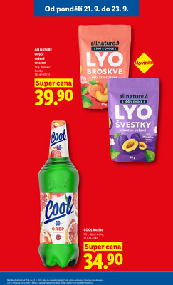 Lidl od 21.9. do 23.9.2026