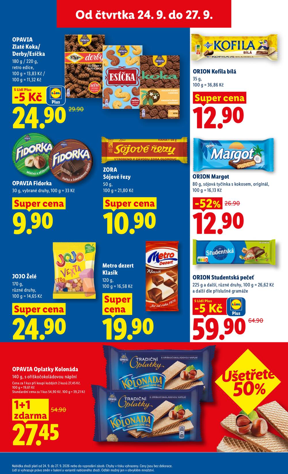 Leták Lidl - Lidl Čtvrtek od 24.9. do 27.9.2026 - strana 23 Leták Lidl - Lidl Čtvrtek od 24.9. do 27.9.2026 - strana 23