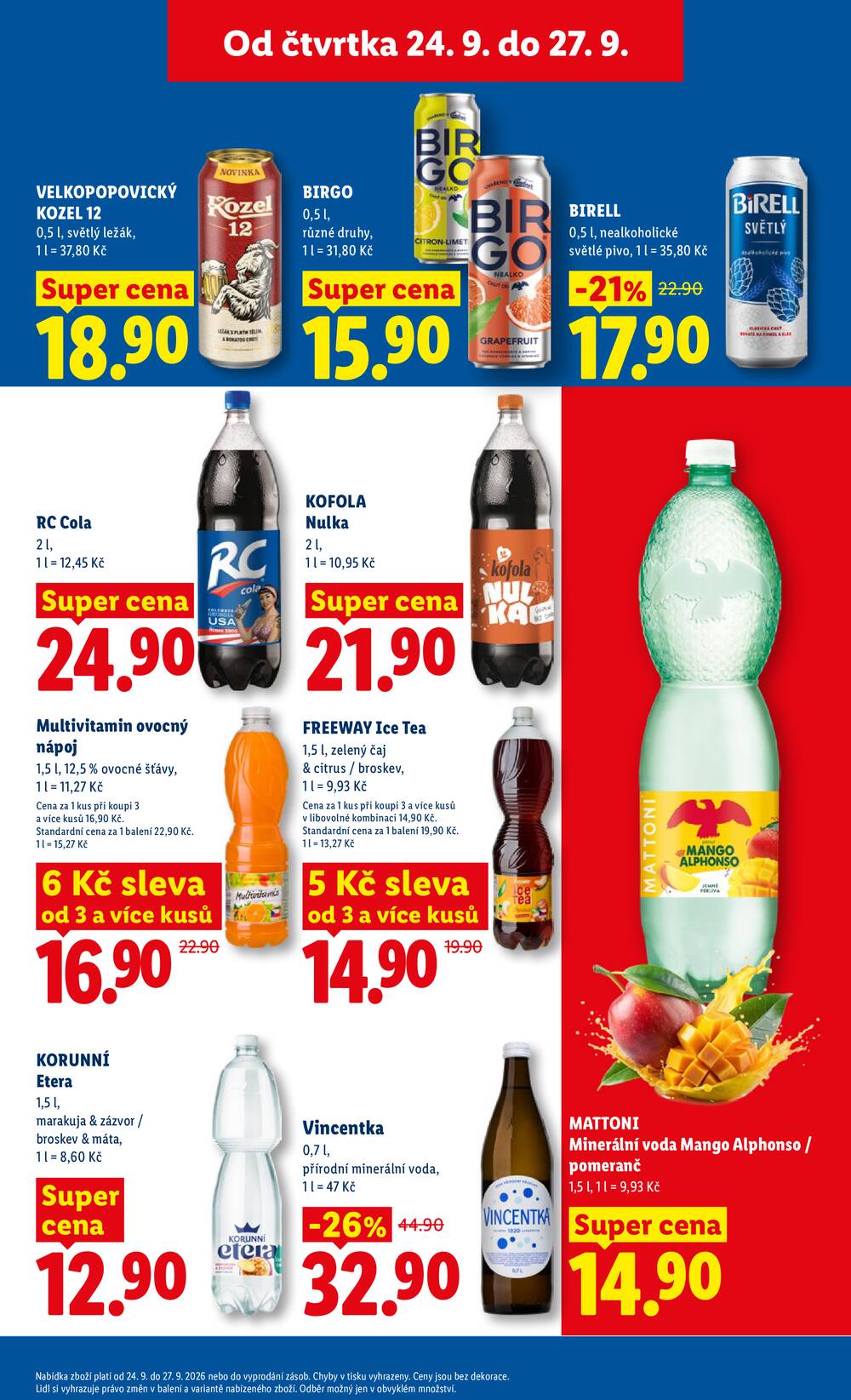 Leták Lidl - Lidl Čtvrtek od 24.9. do 27.9.2026 - strana 25